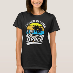Camiseta Camping Vacaciones Verano al aire libre Beach Surf