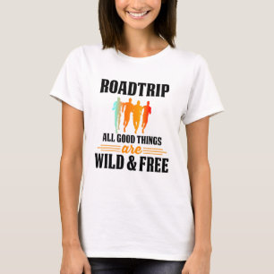 Camiseta Camping Viaje por Carretera Convertible Vanlife Ol