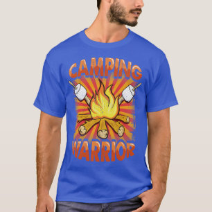 Camiseta Camping Warrior Camp Fire Camper se enfurece