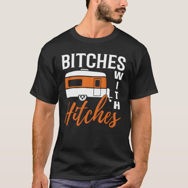 Camiseta Camping With Hitches family (Anverso)