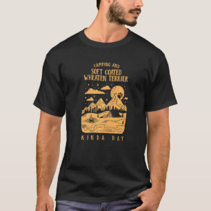 Camiseta Camping Y Ruedas Frescas Recubiertas Terribles Día