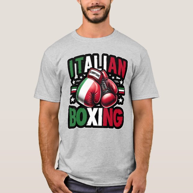 Camiseta (Campione) de Boxeo Italiano (Anverso)
