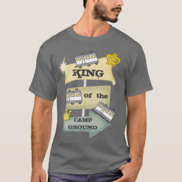 Camiseta Campista de rv/camiseta retros divertidos del