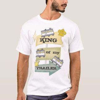 Camiseta Campista de rv/camiseta retros divertidos del