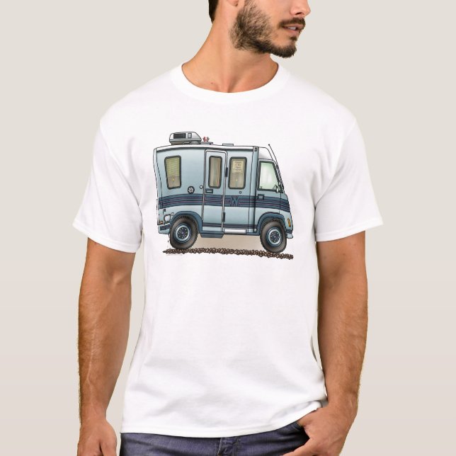 Camiseta Campista rv de LeSharo del Winnebago (Anverso)