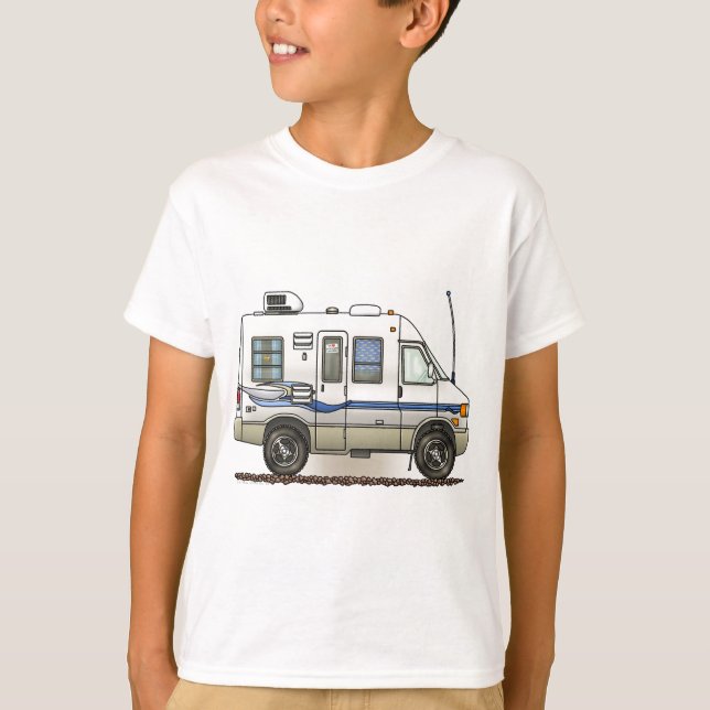 Camiseta Campista rv del Winnebago de Rialta (Anverso)