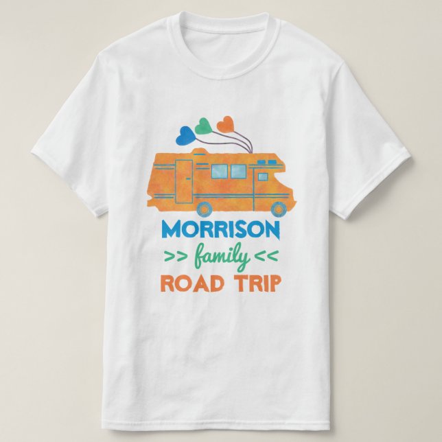 Camiseta Campista rv el | de las vacaciones del viaje por (Diseño del anverso)