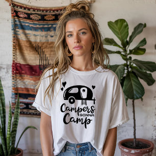 Camiseta Campistas Van a Acampar