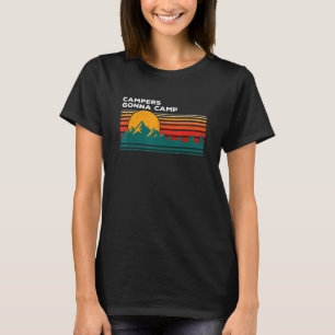 Camiseta Campistas Van a Acampar Gira Tropical Crucero Sole
