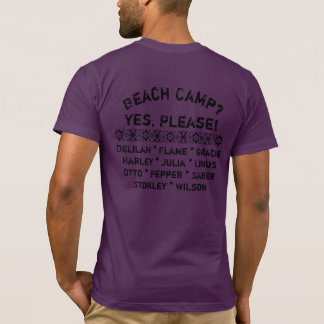 Camiseta Campo 2017 de la playa del CWT