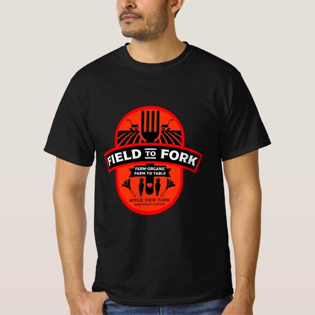 Camiseta Campo a horquilla (Anverso)