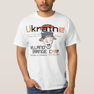 Camiseta Campo anaranjado de Holanda, Járkov, UEFA Ucrania