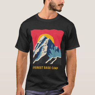 Camiseta Campo Base del Monte Everest Himalayas Senderismo