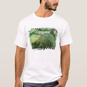 Camiseta Campo con las amapolas, 1889 de Vincent van Gogh