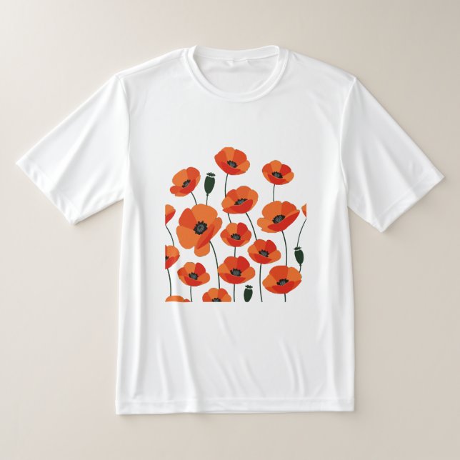 Camiseta Campo de anémonas (Distribución)