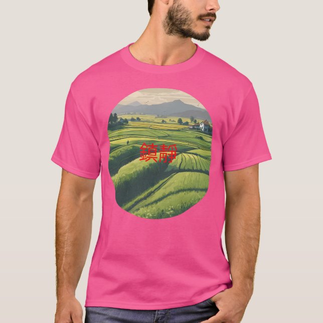 Camiseta Campo de arroz China activo (Anverso)