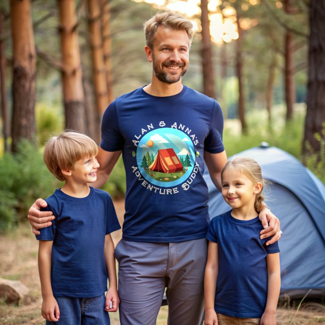 Camiseta Campo de aventura familiar personalizado - Nombre  (Subido por el creador)
