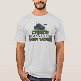 Camiseta Campo de batalla de la playa del tanque de cañón
