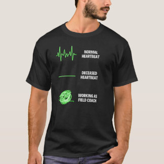 Camiseta Campo De Batalla Del Entrenador De Campo De La Pis