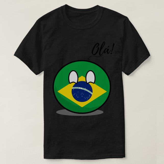 Camiseta Campo de Brazilball (Diseño del anverso)