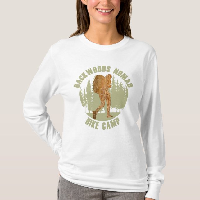 Camiseta Campo de caminata Nomad Backwood (Anverso)