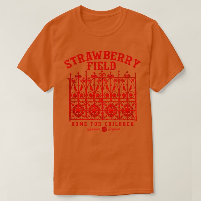 Camiseta Campo de fresa (Diseño del anverso)