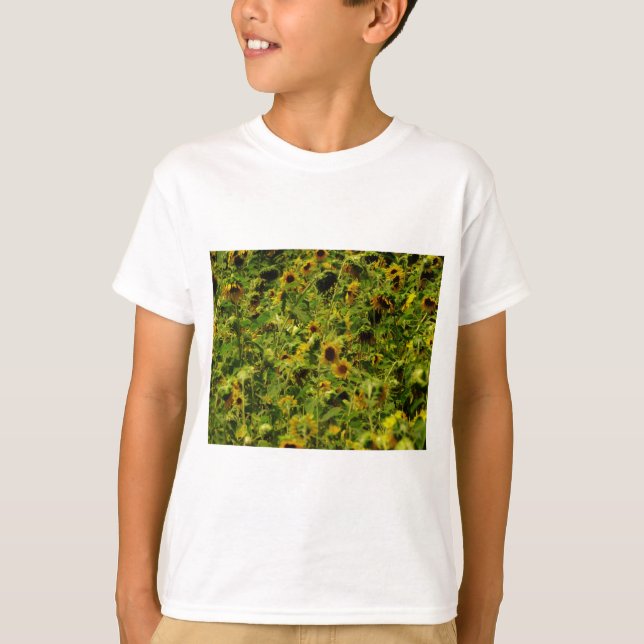 Camiseta Campo de girasol (Anverso)