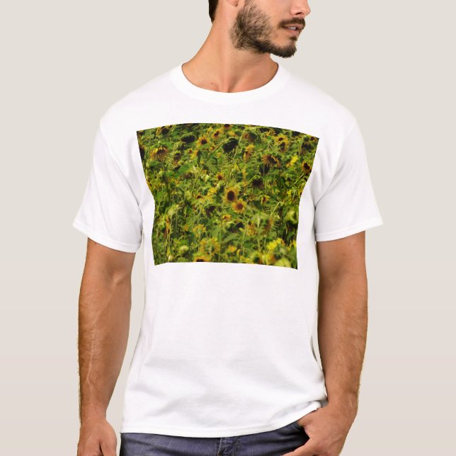 Camiseta Campo de girasol (Anverso)