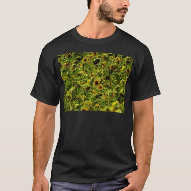 Camiseta Campo de girasol (Anverso)