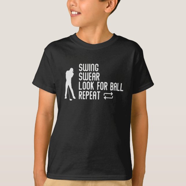 Camiseta Campo de golf Chiste Sarcástico Humor Golf Golf (Anverso)
