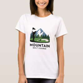 Camiseta Campo de golf de montaña