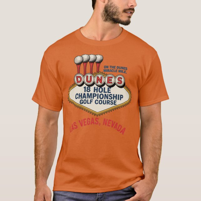 Camiseta Campo de golf Dunes (Anverso)