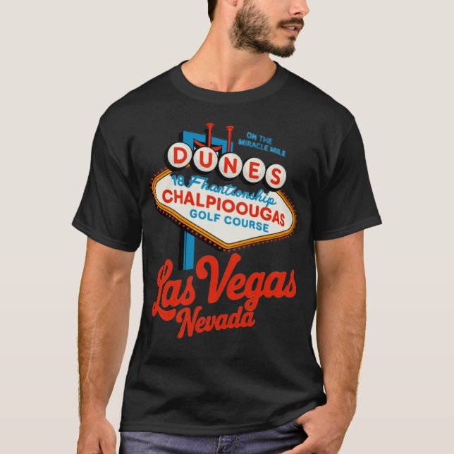 Camiseta Campo de golf Dunes (2) (Anverso)
