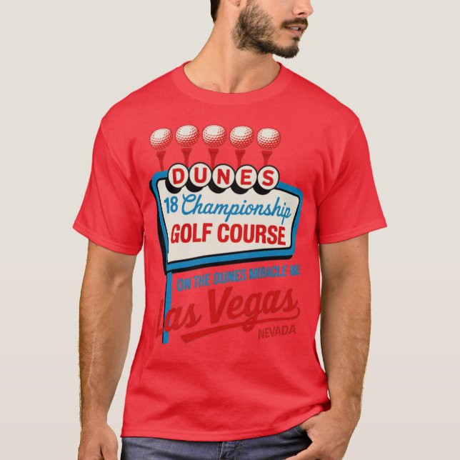 Camiseta Campo de golf Dunes (3) (Anverso)