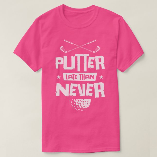 Camiseta Campo de golf Golf Golf Golf Golf 1 (Diseño del anverso)