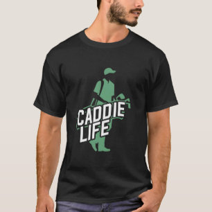 Camiseta Campo de Golf Silueta Vida de Caddie