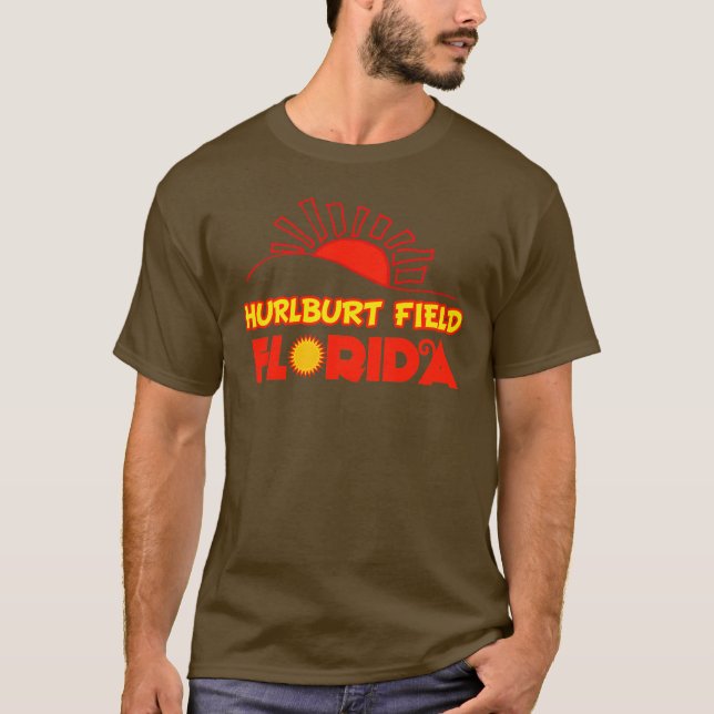 Camiseta Campo de Hurlburt, la Florida (Anverso)