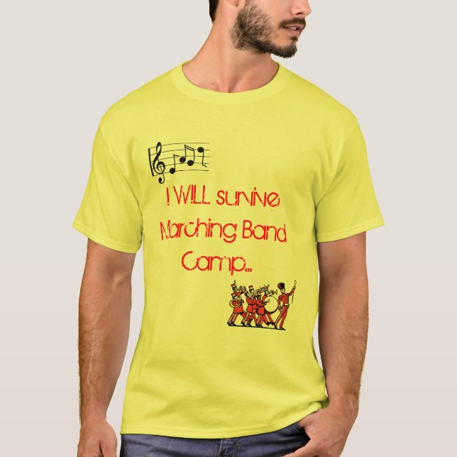 Camiseta Campo de la banda de la supervivencia (Anverso)