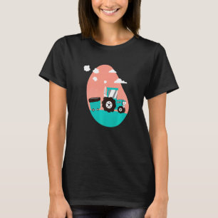 Camiseta Campo de la Naturaleza de Agricultor de Tractor Ag