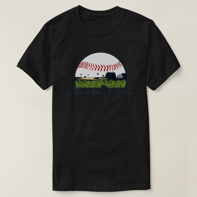 Camiseta Campo De Los Sueños Del Béisbol (Diseño del anverso)