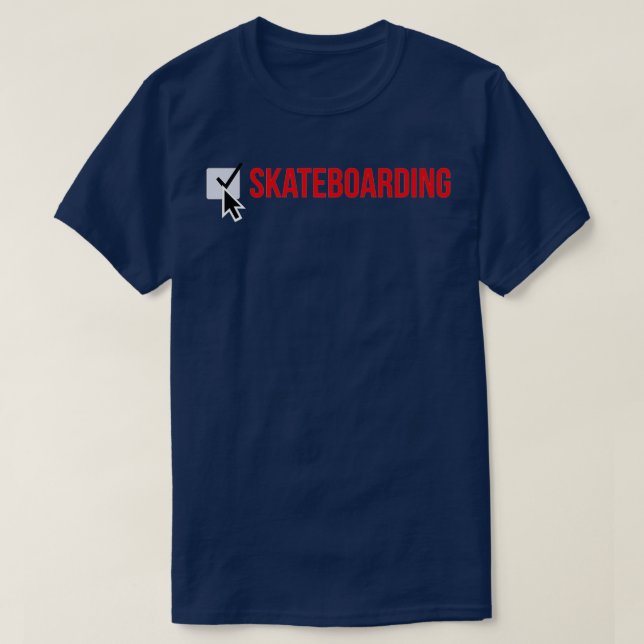 Camiseta Campo de patinaje (Diseño del anverso)