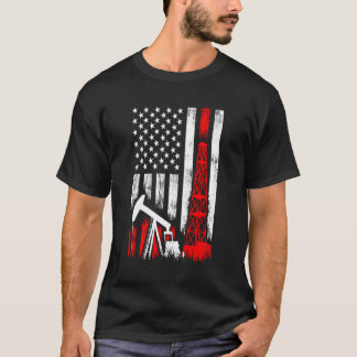 Camiseta Campo De Petróleo Para Perforación De Campos De Pe