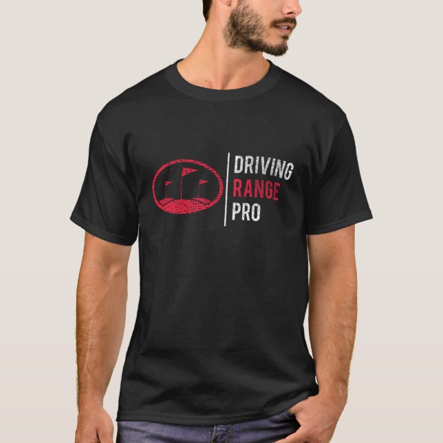 Camiseta Campo de prácticas del golf favorable (Anverso)