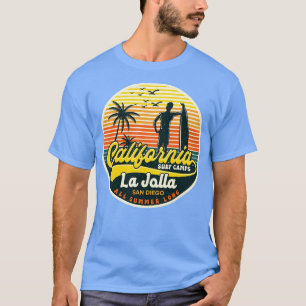 Camiseta Campo de Surf de California La Jolla