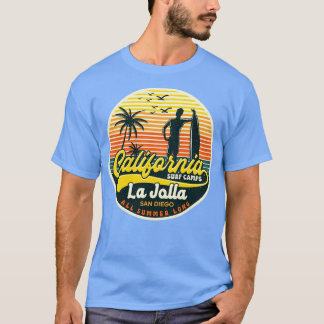 Camiseta Campo de Surf de California La Jolla
