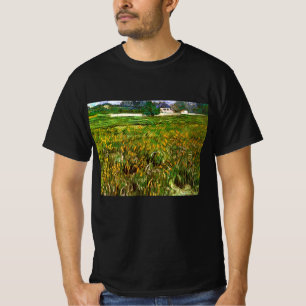 Camiseta Campo de trigo en Auvers de Vincent van Gogh
