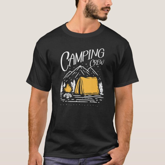 Camiseta Campo de vacaciones de verano de Campamento de Cam (Anverso)