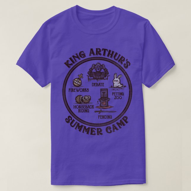 Camiseta Campo de verano de King Arthurs (Diseño del anverso)
