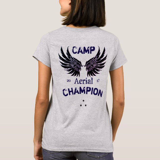 Camiseta Campo del guerrero de Illyrian/campeón aéreo (Reverso)