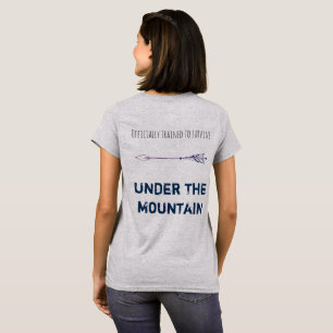 Camiseta Campo del guerrero de Illyrian/espacio en blanco
